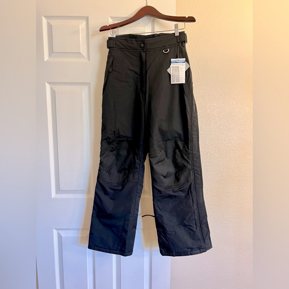 NWT. SLALOM Womens Side Zip Snow Pant. Size: Small